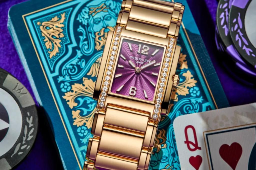 Patek Philippe's new twenty~4 royal purple watch is fit for a queen